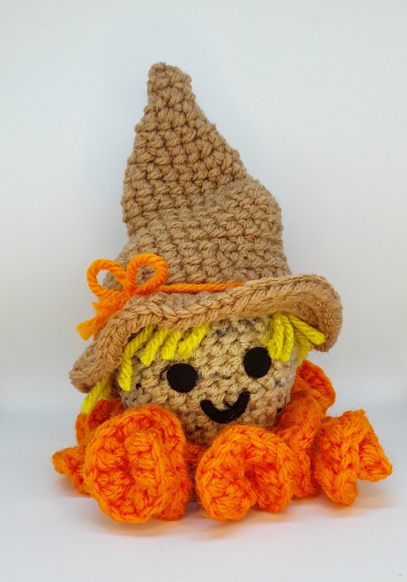 Crochet Scarecrow Octopus, Nick image 1