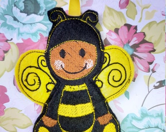 bumble bee bookmark yellow birthday easter mothers day father children friend