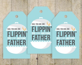 Father's Day Printable Tag Happy Fathers Day Tag Gift Tag Funny Fathers's Day Tag Gift Instant Download Birthday Gift Tag for Dad