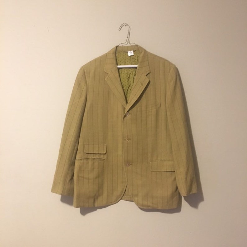 mustard blazer mens