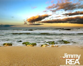 Cinnamon Beach, Palm Coast, Florida, Ocean View Photograph, Beach Decor, Office Art, Home Decor, Surf Photo,christmas gift