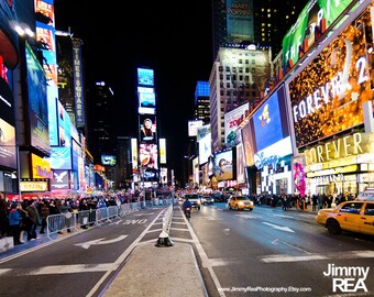 Times Square New York City photo, wall art, cityscape photography, wall decor picture, office wall art, gift ideas, fine art print,, NYC