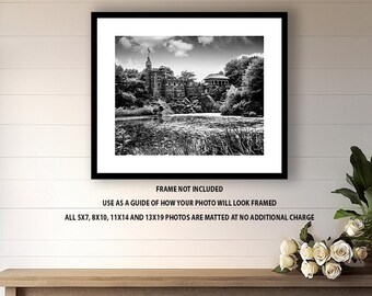 Fine art photography print of Central Park's Belvedere Castle in NYC, prints and canvas pictures for wall decor