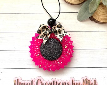Sunflower freshie, car air freshener, freshie, aroma bead car freshie, mama freshie, cute car freshie, flower freshie