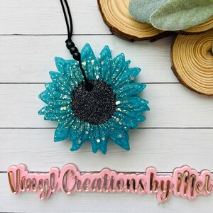 Flower freshie, car air freshener, freshie, aroma bead car freshie, mama freshie, cute car freshie, sunflower freshie