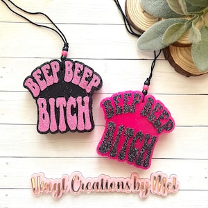 Beep Beep Car Freshie, Aroma Bead Air Freshener