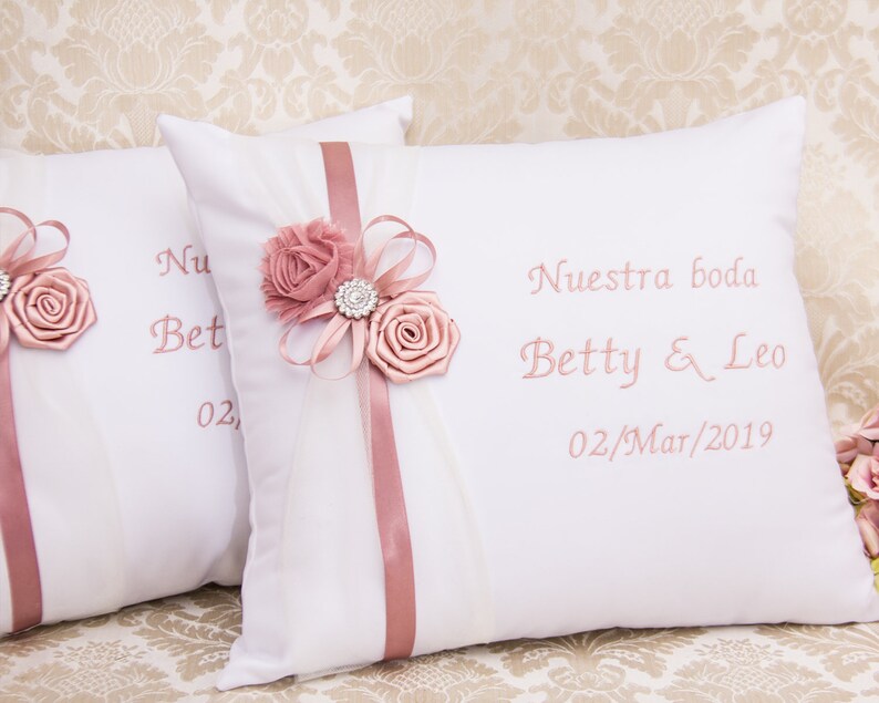 Set of 2 Wedding Kneeling Pillows Wedding Ceremony Pillows Etsy
