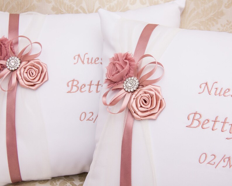 Set of 2 Wedding Kneeling Pillows Wedding Ceremony Pillows Etsy