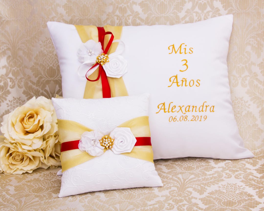 Almohada Quinceañera Personalizada, Dulce 16, Mis 15 Anos, Mis Anos,  Almohada De Rodillas, Almohada Tiara, Almohada Show, Cojines España