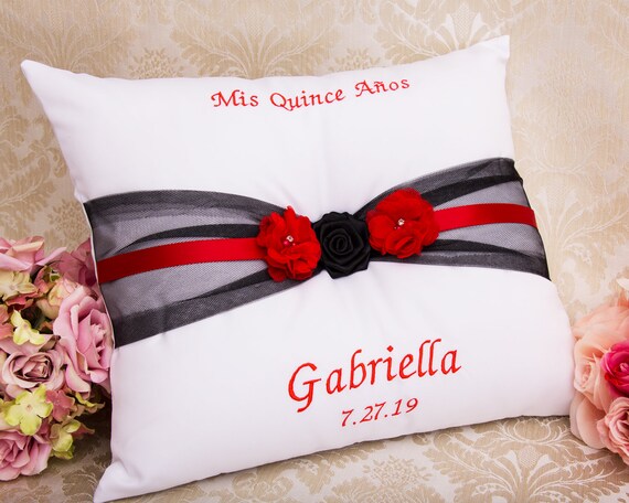 Personalized Quinceanera Pillow Shoe Pillow Kneeling Pillow Etsy
