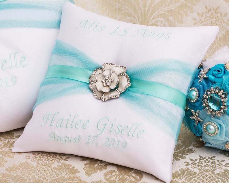 Personalized Quinceanera Pillow Set Quince Shoe Pillow My Etsy Sweden