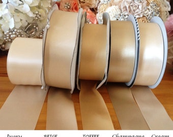 Satin Ribbon Samples , Ribbon Swatches - Check Ribbon Colors For Your Unique Wedding Garter Set