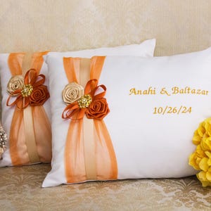 Personalized Wedding Kneeling Pillows, Monogrammed Ceremony Pillow,Personalized Kneeling Pillows, Prayer Pillows