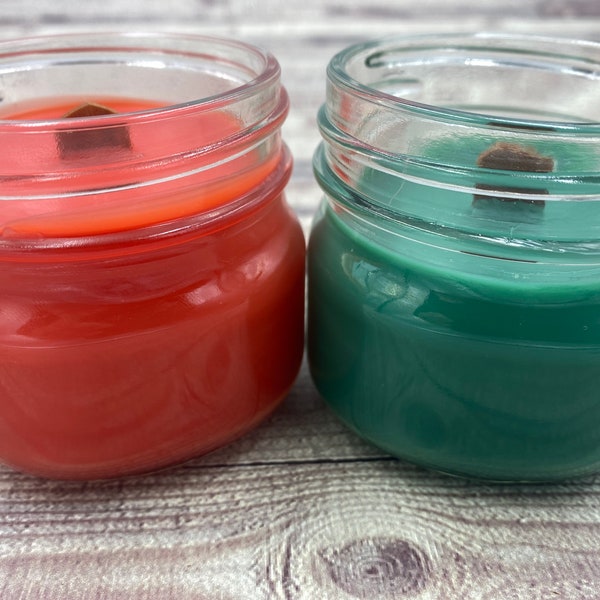 Mason Jar Candle - Custom Jar Candle - Wax Candle - Soy Wax/Paraffin - 4 oz Candle