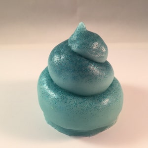 Poop Soap / Mystical Poop / Narwhal Turd Soap / Fairy Poop Soap / BIG Poop Stocking Stuffer / Magical Poop Soap / One Soap / 3.5 oz image 1