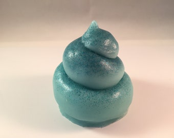 Poop Soap / Mystical Poop / Narwhal Turd Soap /  Fairy Poop Soap / BIG Poop Stocking Stuffer / Magical Poop Soap / One Soap / 3.5 oz