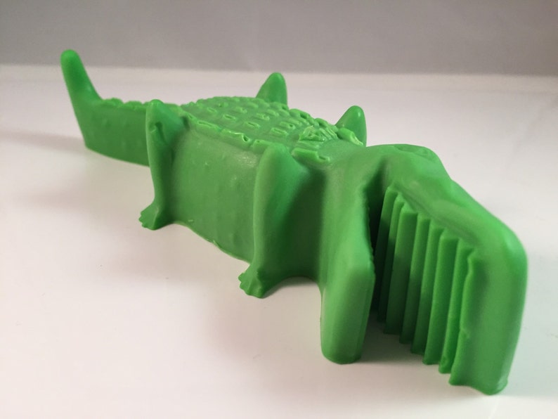 Alligator Soap / Gator Soap / Crocodile Soap / Croc Soap / Natural Soap / 2.5 oz Soap / Goat Milk Soap / Party Favor image 2