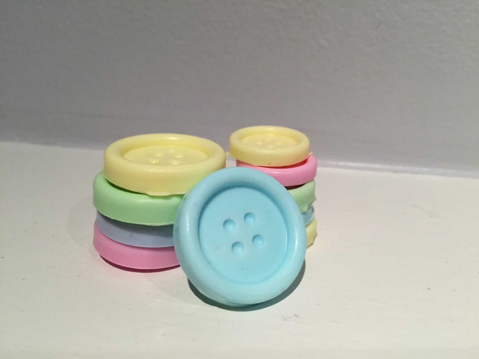 Bag of Buttons Soap/ Button Soap /mini Guest Soap / Set of 10/ Etsy