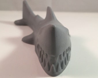 Shark Soap / Great White Shark Soap / Megalodon Soap / 2 oz Soap / Goat Milk Soap / Party Favor