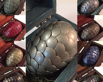MYSTERY Dragon Egg with Box - SURPRISE Dragon Egg with Chest - Dragon Egg Decor -Dragon Egg - Blind Box - Mystery Egg - Pet Egg - Easter Egg