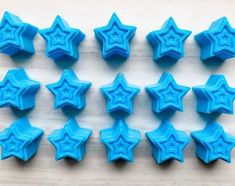 Star Soaps / Star Soap Set / Twinkle Twinkle Little Star Soaps / 3.5 oz total/ Goat Milk Soap / Baby Shower Favor / Party Favor