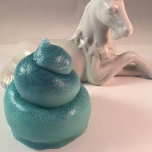 Poop Soap / Mystical Poop / Narwhal Turd Soap / Fairy Poop Soap / BIG Poop Stocking Stuffer / Magical Poop Soap / One Soap / 3.5 oz image 3