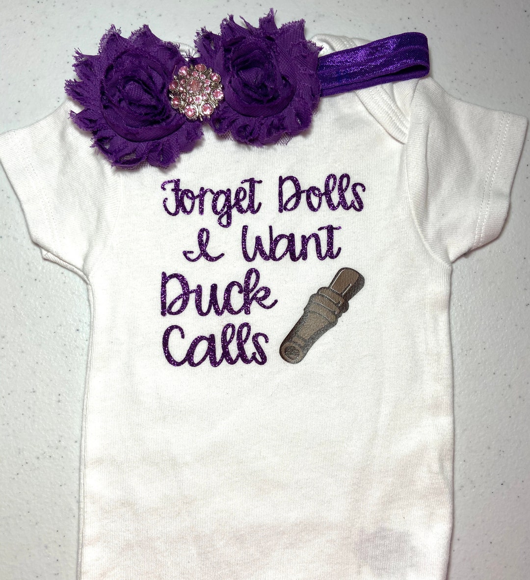 Girl Hunting Bodysuit, Girl Duck Hunting Bodysuit, Girl Coming Home