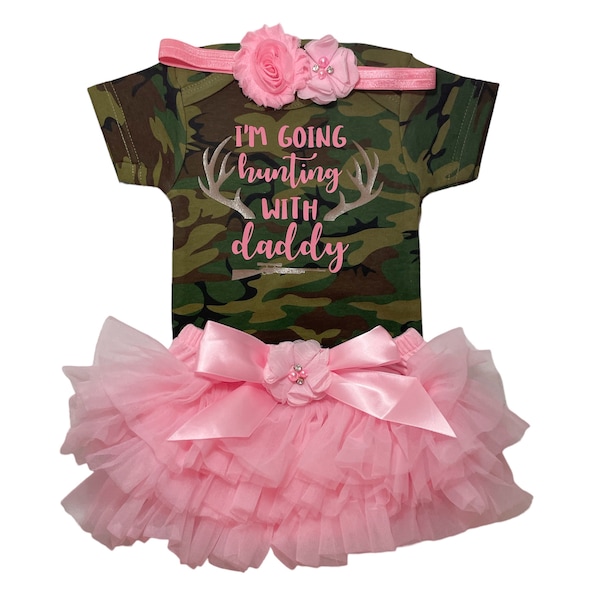 Baby Girl Hunting Etsy