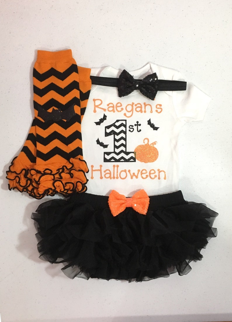 Baby Girl First Halloween Outfit Girl 1st Halloween Outfit 1st Halloween girl Baby Girl Halloween Outfit Girl My First Halloween Outfit