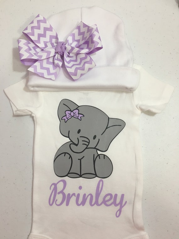 baby girl elephant outfit