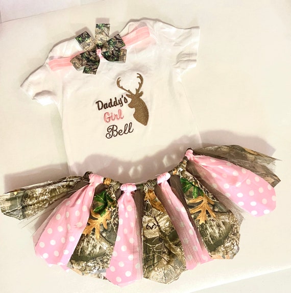 baby girl newborn camo outfits