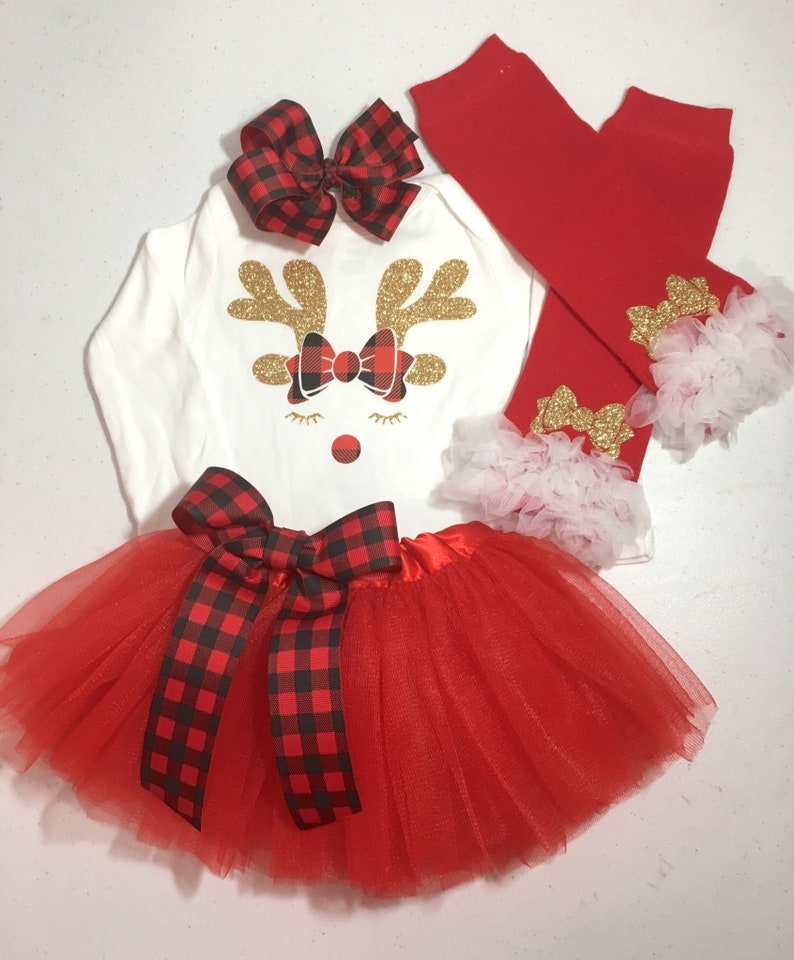 etsy baby girl christmas outfits