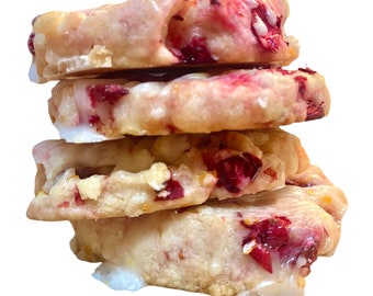 Orange Cranberry Shortbread Cookies - Digital Download Recipe