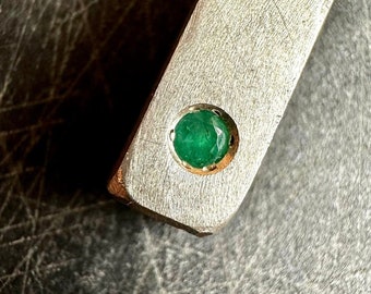 Raw Emerald Pendant