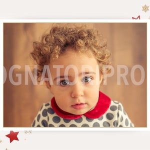 card biglietto auguri NATALE template stampabile
