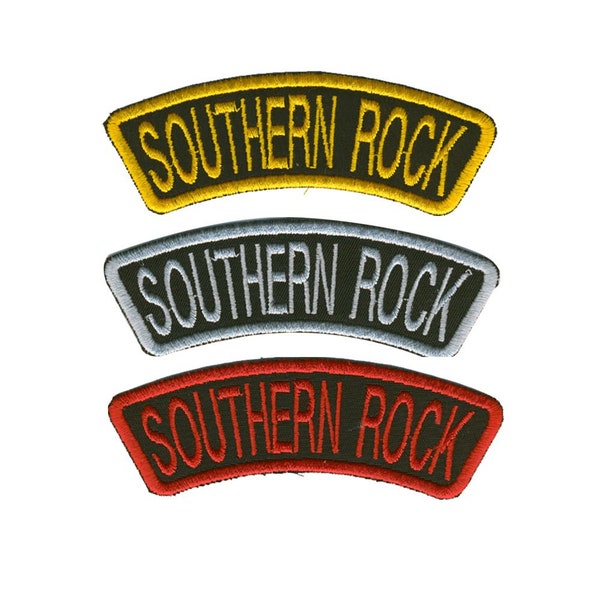 Southern Rock Patch, Music Band Patch, Backpack Patch, Embroidered Patch, Applique Patch, Jacket Patch, Rock Patch, Cool Patch for Jeans