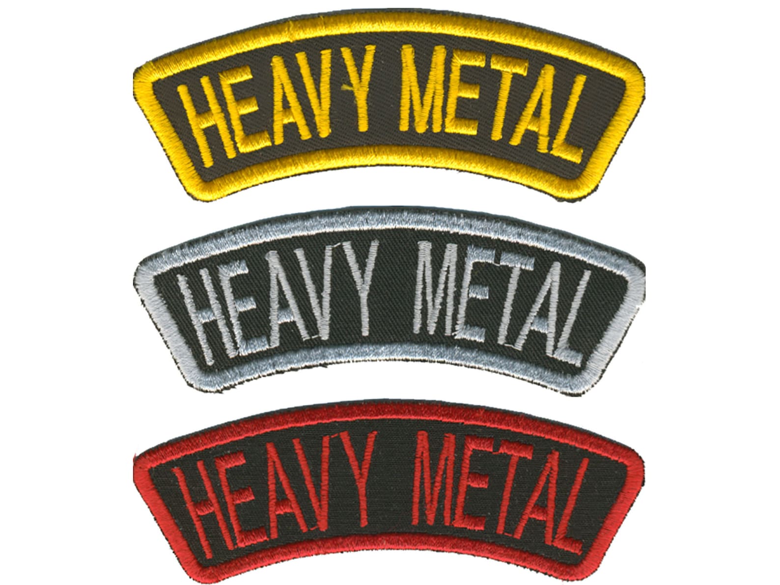 Heavy Metal Patch, Music Band Patch, Backpack Patch, Embroidered Patch, Applique Patch, Jacket