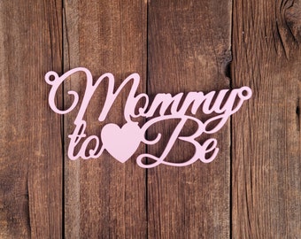 Mommy To Be Chair Sign, Baby Shower Chair Sign, Mommy To Be, Mom to Be, Wood Chair Sign, Baby Shower Decor