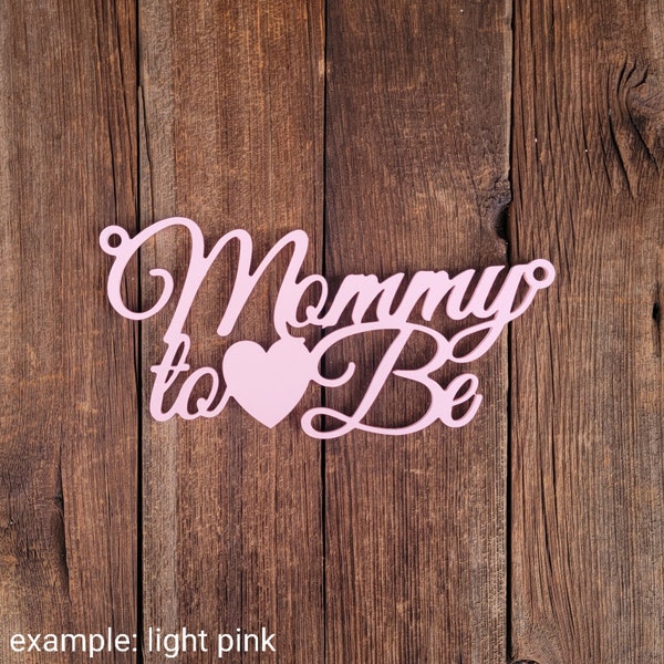 Mommy To Be Chair Sign, Baby Shower Chair Sign, Mommy To Be, Mom to Be, Wood Chair Sign, Baby Shower Decor