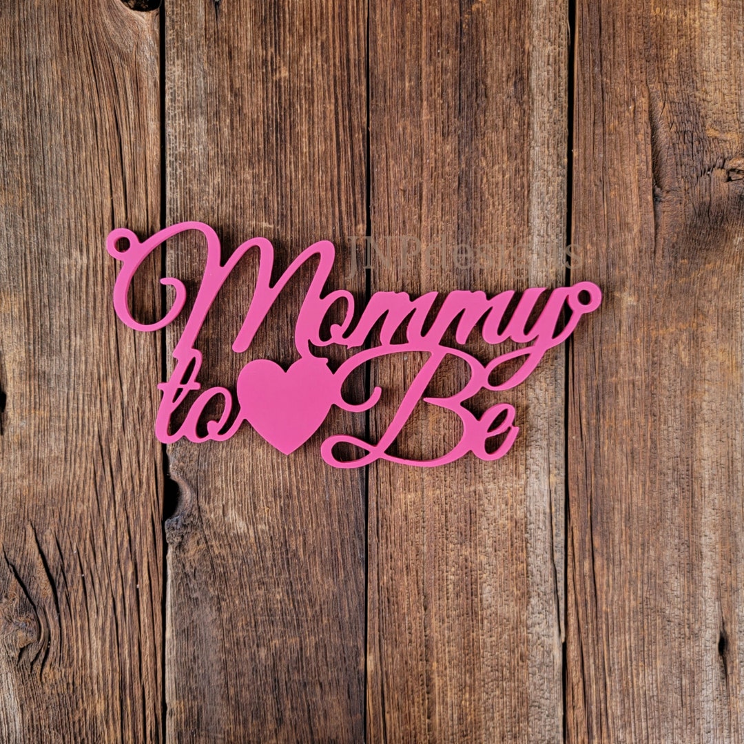 Mommy to Be Chair Sign Baby Shower Chair Sign Mommy to Be Etsy