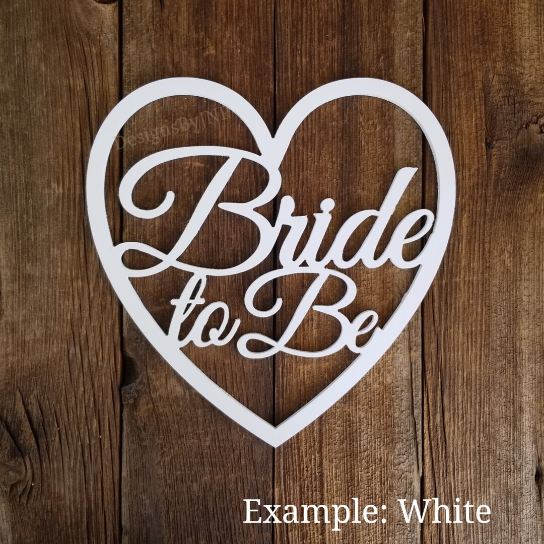 Wood Bridal Shower Chair Sign or Backdrop Decor for the Bride Etsy