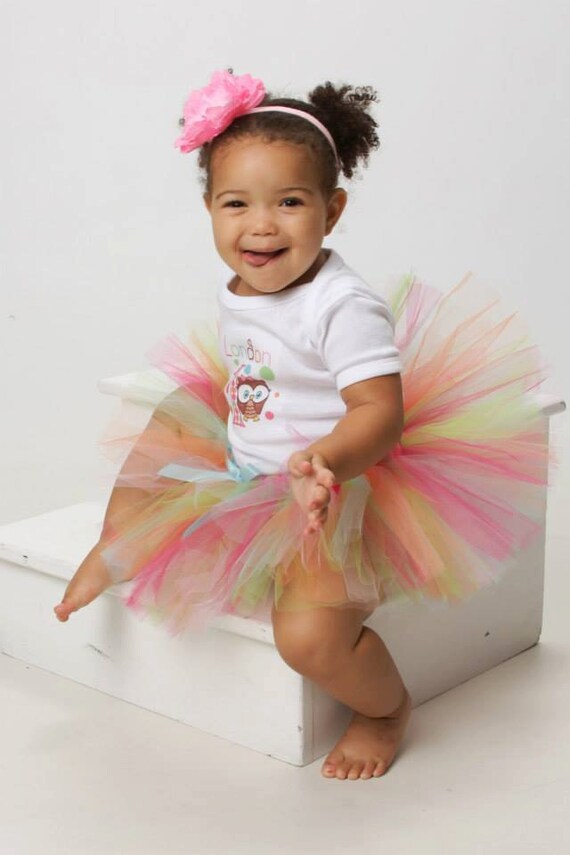 infant rainbow tutu