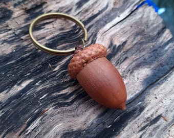 Peter Pan Acorn Keyrings, Disney Peter Pan Gift Jewellery, Acorn Thimble Kiss,  Disney Lover, Gift for Peter Pan Tinkerbell Lover in the UK