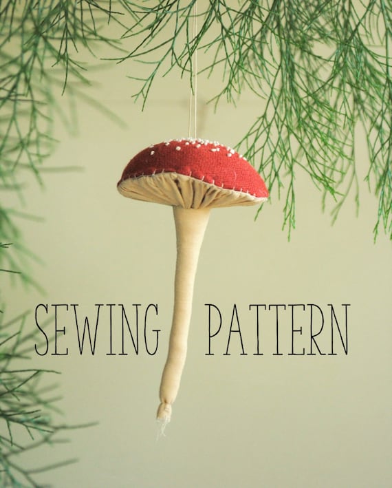 Buy Pleated Mushroom Toadstool Digital Sewing Pattern