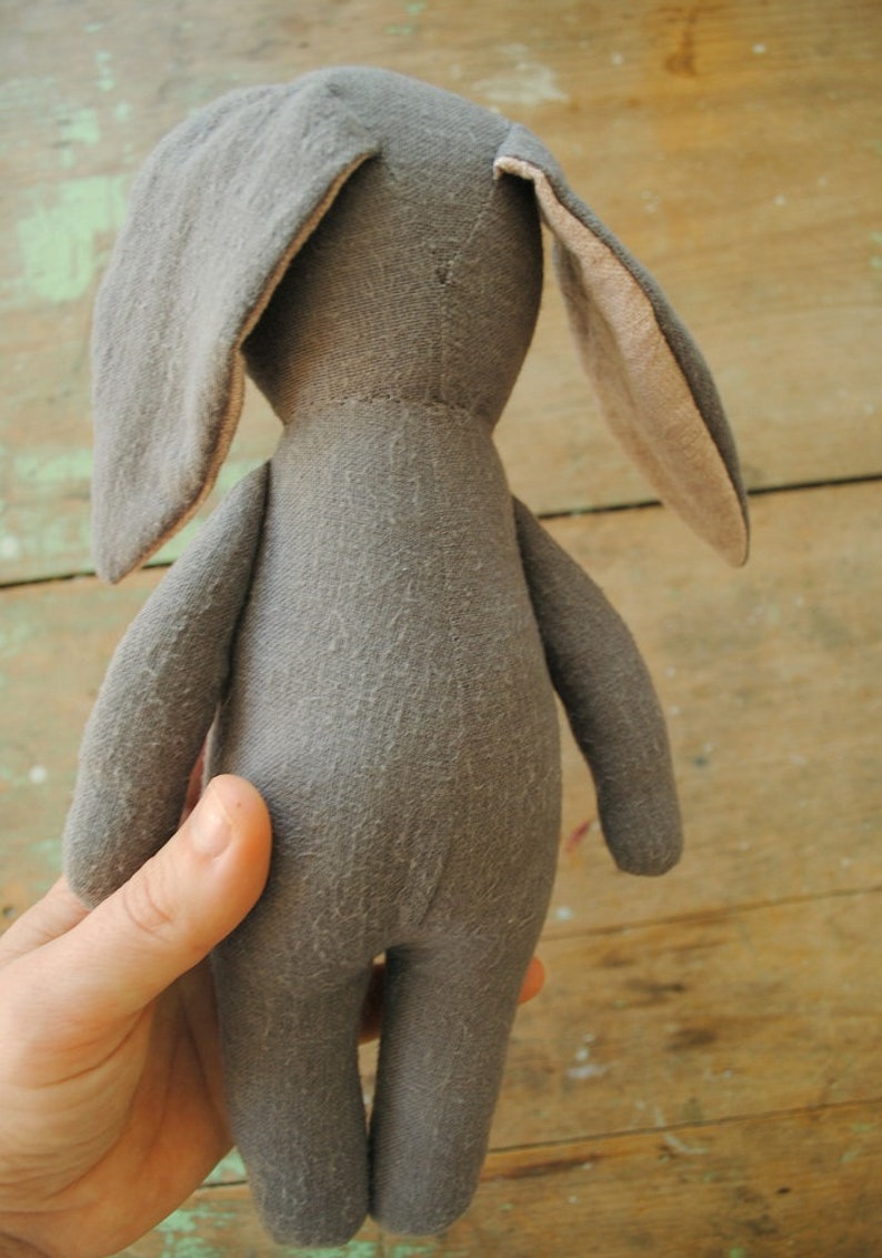 Bunny rabbit and bear stuffed animal doll sewing pattern / digital PDF download image 7