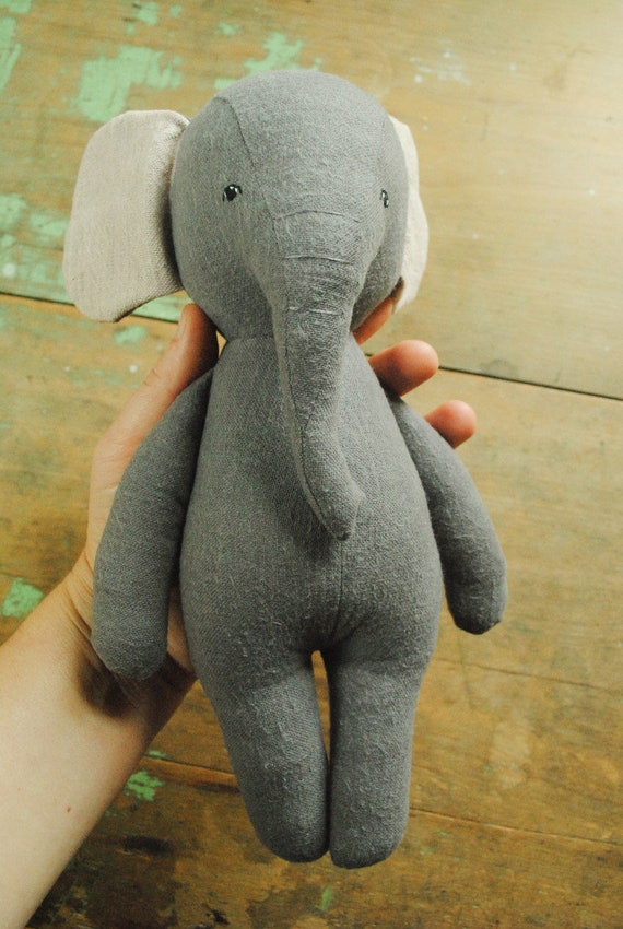 Elephant Stuffed Animal Doll Sewing Pattern / Soft Toy Digital PDF Download  -  Denmark