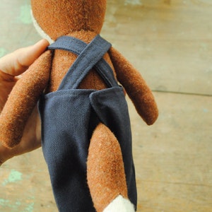 Doll clothing digital sewing pattern set / toy dress, overalls, coat, pants / PDF downloads image 6