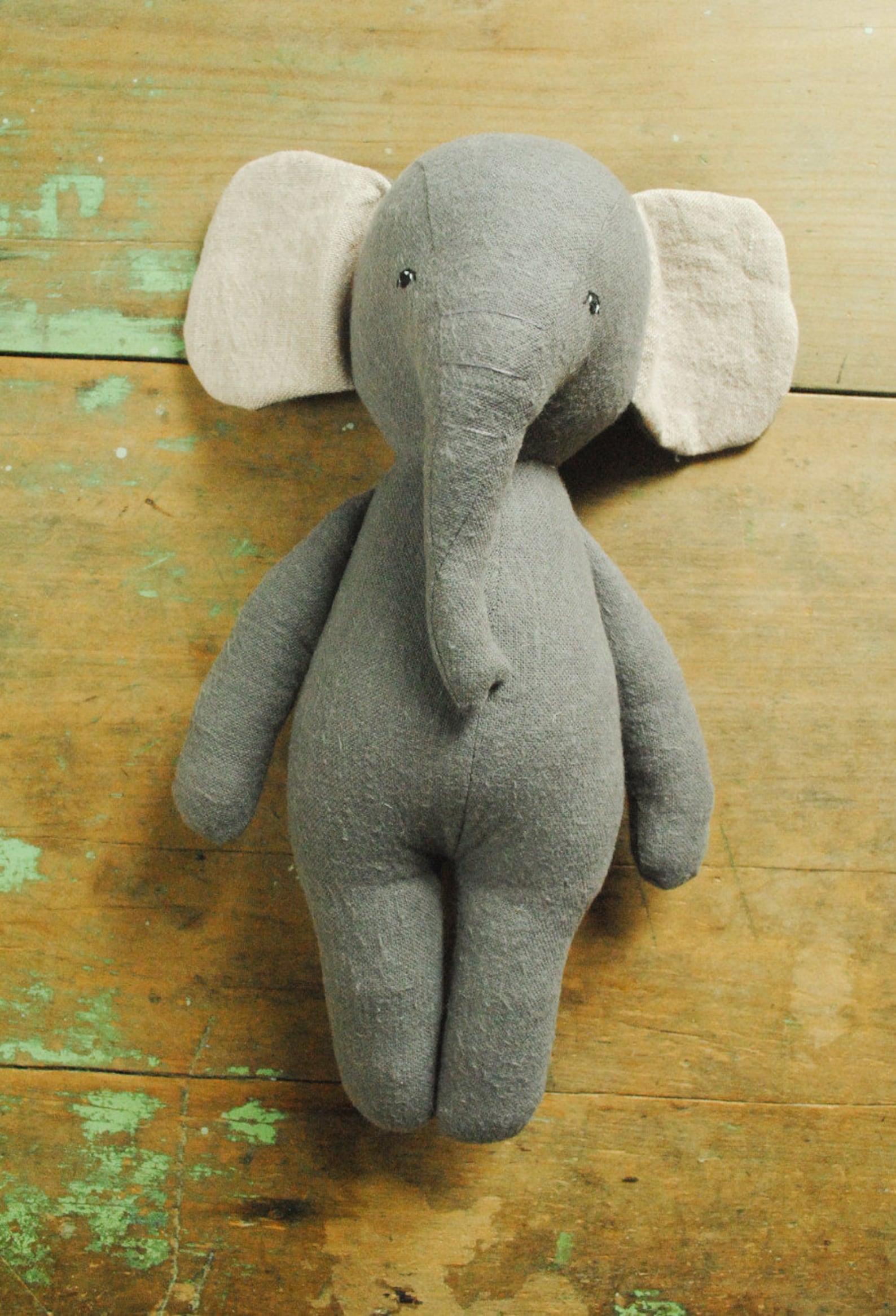 Elephant Stuffed Animal Doll Sewing Pattern / Soft Toy Digital Etsy