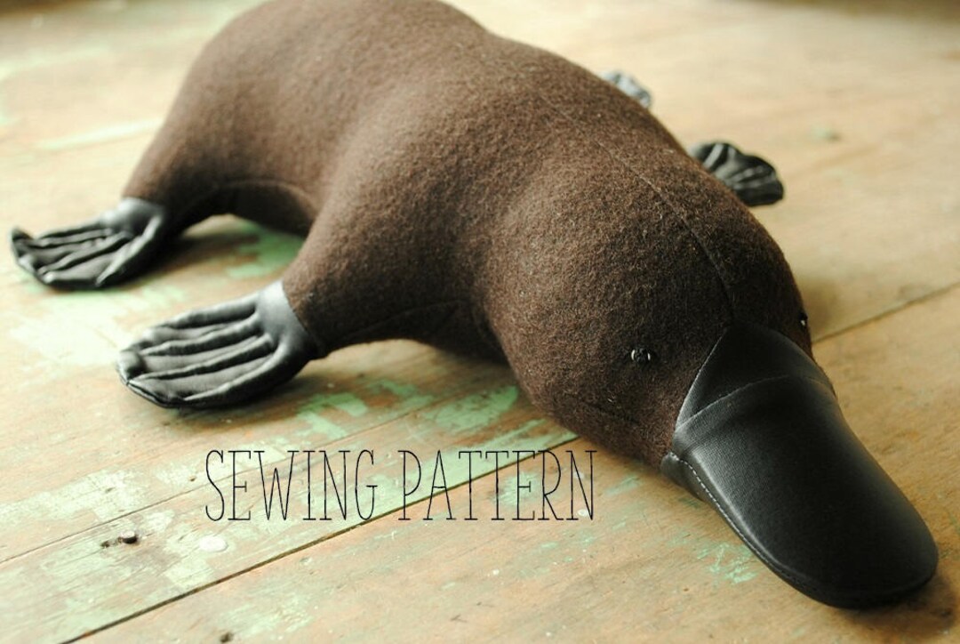 Stuffed animal sewing pattern / fox or wolf soft toy doll / PDF tutorial by  Willowynn