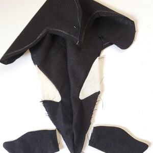 Orca / Killer Whale Soft Toy Digital PDF Sewing Pattern, Downloadable ...